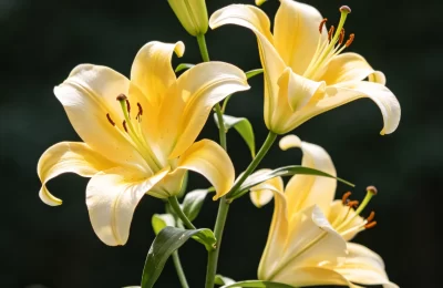 百合花开完花，别急着扔，这样养明年还能再开